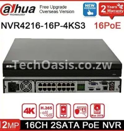Dahua NVR 16CH PoE